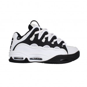 Men Osiris D3 2001 Skate Shoes White / Black | OS4039816